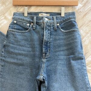 Madewell High Rise Perfect Vintage Straight Leg Jean